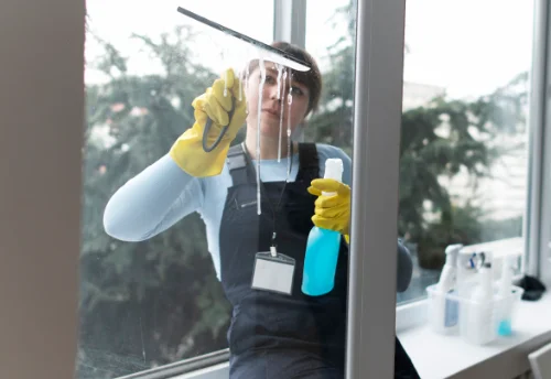 Nettoyage de vitres intérieures et extérieures à Pontcarré